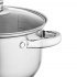 Кастрюля Fabio из нержавеющей стали диаметром 20 см на 3,6 л с крышкой Кастрюля Fabio из нержавеющей стали диаметром 20 см на 3,6 л с крышкой