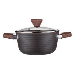 Valdinox Noble casserole 20cm with glass lid 2,4 l.