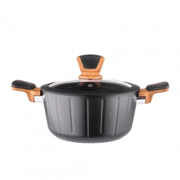 Valdinox Initio casserole 20 cm with glass lid 2,4 L N/N BZ