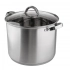 Fabio stainless steel stock pot 28 cm with lid 12,5 L Fabio stainless steel stock pot 28 cm with lid 12,5 L