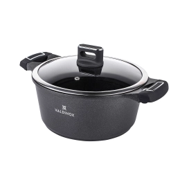 Valdinox Strong casserole 18cm with glass lid 1,9l.