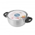 Кастрюля Emilio из нержавеющей стали, 1,9 л, 18 см, с стеклянной крышкой Кастрюля Emilio из нержавеющей стали, 1,9 л, 18 см, с стеклянной крышкой