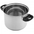 Кастрюля Emilio из нержавеющей стали диаметром 18 см с крышкой Кастрюля Emilio из нержавеющей стали диаметром 18 см с крышкой