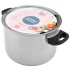 Кастрюля Emilio из нержавеющей стали диаметром 24 см с крышкой Кастрюля Emilio из нержавеющей стали диаметром 24 см с крышкой