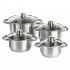Набор посуды Vito из нержавеющей стали, 8 предметов Набор посуды Vito из нержавеющей стали, 8 предметов