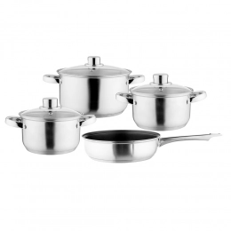 Vito 7pcs stainless steel cookware set