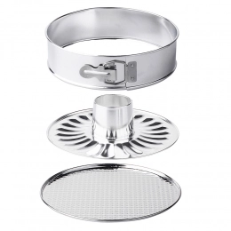 Springform pan 280 mm with 2 bottoms