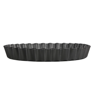 
                                                Round tart mould 28cm with fluted edges
                                                