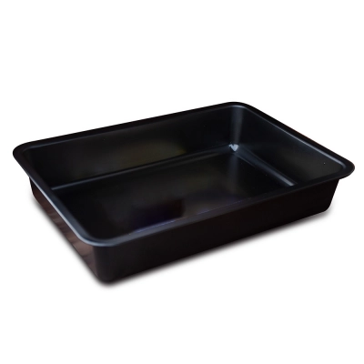 
                                            Embossed baking tray with non-stick coating 340x230 black
                                            