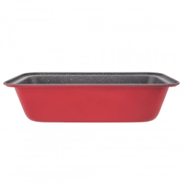 Loaf pan 27 x 14 x h7 cm red