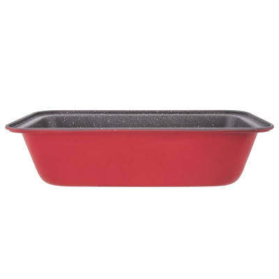 
                                            Loaf pan 27 x 14 x h7 cm red
                                            
