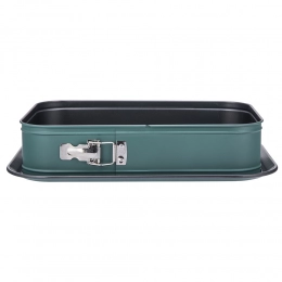 Rectangular baking pan, 34x24x7.5 cm, green