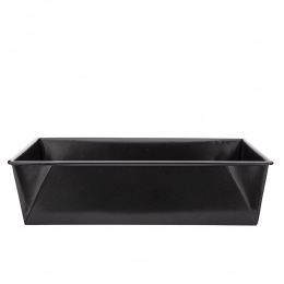 Square cake pan black 23,5 x23,5 x h 6cm