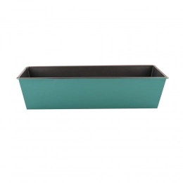 Loaf pan black 25 x 11 x h7,5cm green/black