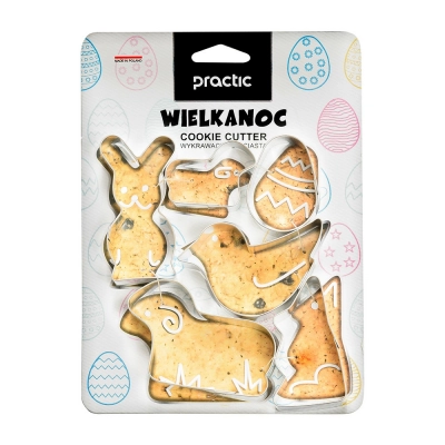 
                                            Набор из 6 формочек для пасхальных печений
                                            