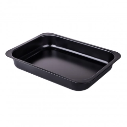 Baking tin pressed 360x260 non-stick black