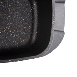 Valdinox Initio rectangular roaster 32cmx21cm 5,7L with glass cover