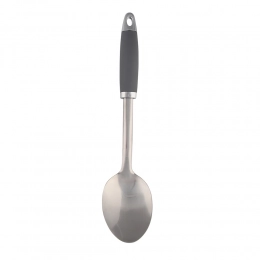 Stainless steel solid spoon