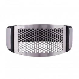 Stainless stell garlic press ring with abs handle 10x10x7,5 cm