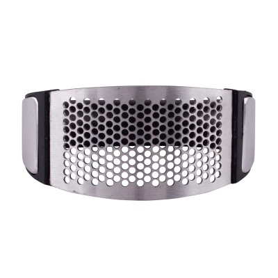 
                                                Stainless stell garlic press ring with abs handle 10x10x7,5 cm
                                                