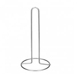 silver paper towel stand