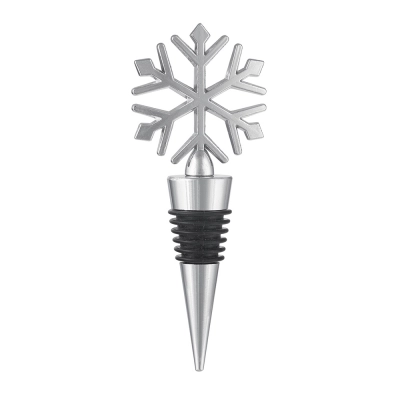
                                            Wine stopper snowflake 11,5x4,5x2 cm, silver
                                            