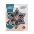 Set of 3 stainless steel snowflake pastry cutters. Sizes: 6x2 cm, 9.5x2 cm, 12x2 cm Set of 3 stainless steel snowflake pastry cutters. Sizes: 6x2 cm, 9.5x2 cm, 12x2 cm
