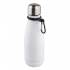 Stainless bottle with a carabiner 350 ml navy white Stainless bottle with a carabiner 350 ml navy white