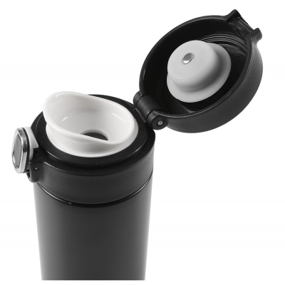 
                                            Черная термос-кружка с LED-подсветкой 420 мл
                                            