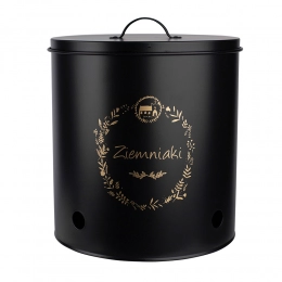 Potato carnister with 21,5x21,5x23 cm