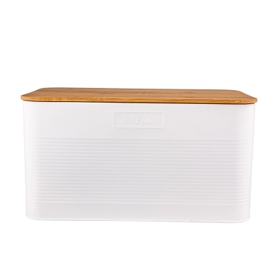 
                                                White bread box 33,5x19x17 cm
                                                