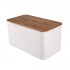 White bread box 33,5x19x17 cm