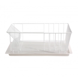 sink rectangle dish dryer 36cm with drainer white