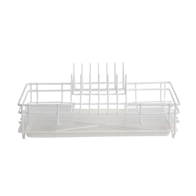 
                                            1 tier dish dryer 35cm with drainer white
                                            