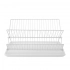Iron drain rack with white pp tray 42,5x31,5x20,5 cm N/N BZ Iron drain rack with white pp tray 42,5x31,5x20,5 cm N/N BZ