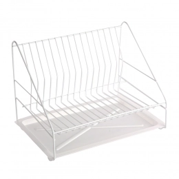 Dish dryer 1-level 35cm smart white with a tacker