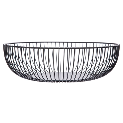 
                                                Black fruit basket 28x8,5 cm
                                                