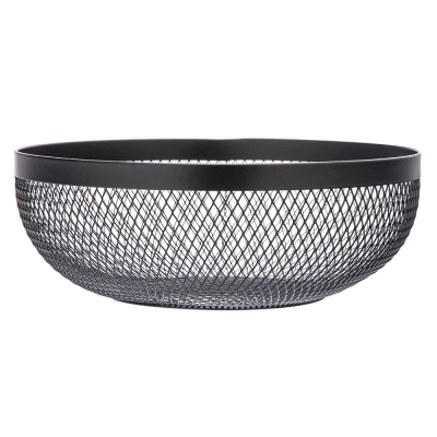 
                                            Black fruit basket 26x9,5 cm
                                            