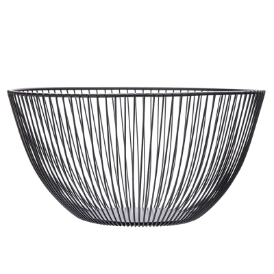 
                                            Black fruit basket 25,5x13 cm
                                            