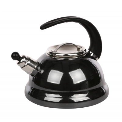 
                                            Enameled barrel shape kettle 2,5 L grafit silver
                                            
