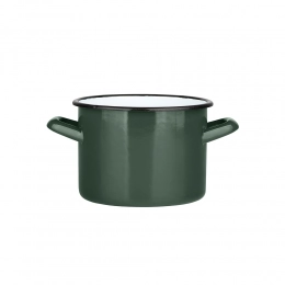 Straight pot 4,4l dia.20cm h.15cm green