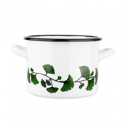 GINKO POT 20CM WHITE