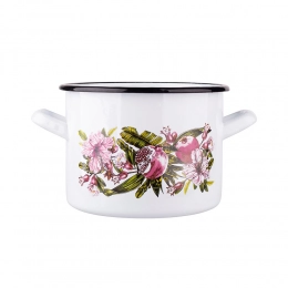 HIBISCUS POT 18CM WHITE