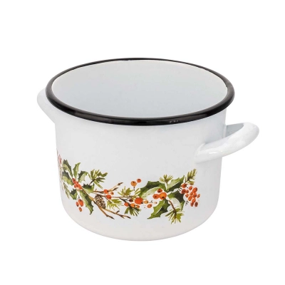 
                                            Ostrokrzew straight pot 2.4 L; diameter 16 cm; height 12 cm, white
                                            