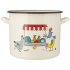 Straight pot 10,0l dia.25cm h.21,5cm with lid dec. Chicken Straight pot 10,0l dia.25cm h.21,5cm with lid dec. Chicken