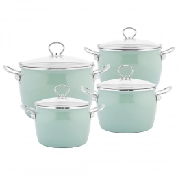 Balbina 8pcs cookware set sage