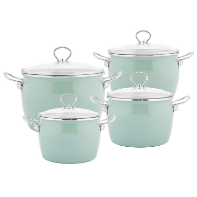 
                                            Balbina 8pcs cookware set sage
                                            