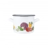 Straight pot 3,3l dia.18cm h.14cm dec. vegetables Straight pot 3,3l dia.18cm h.14cm dec. vegetables