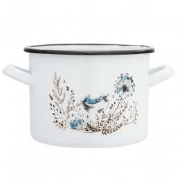 Straight pot 2,2l dia.16cm h.12cm dec. Serenity