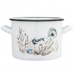 Straight pot 3,3l dia.18cm h.14cm dec. Serenity